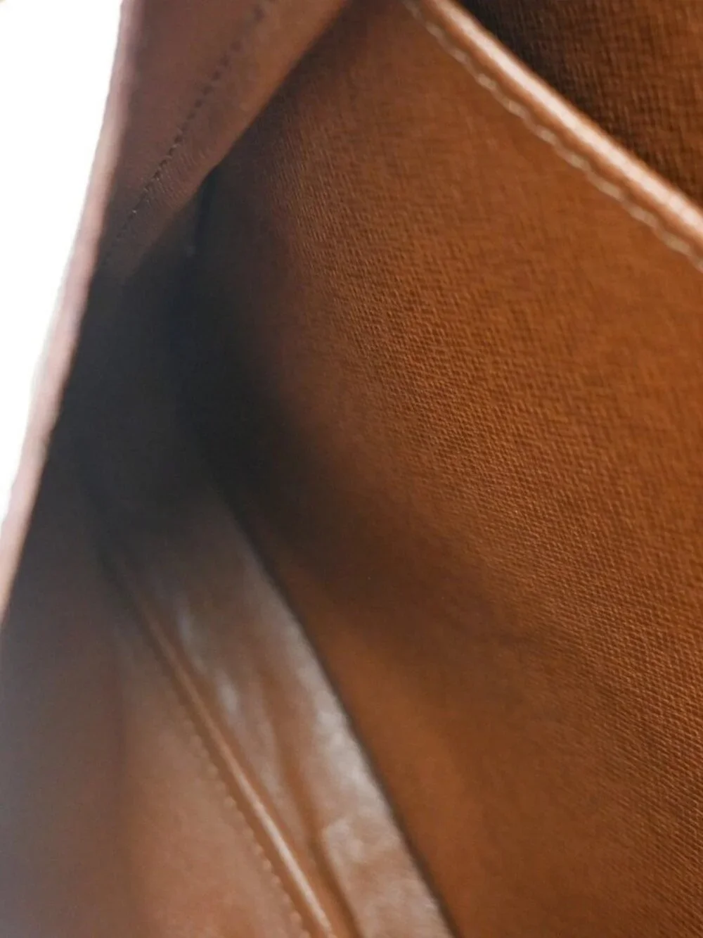 LOUIS VUITTON Cartouchiere GM Shoulder Bag Monogram Leather Brown M51252 77CA744